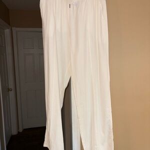 Off white Drawstring Lounge Pants